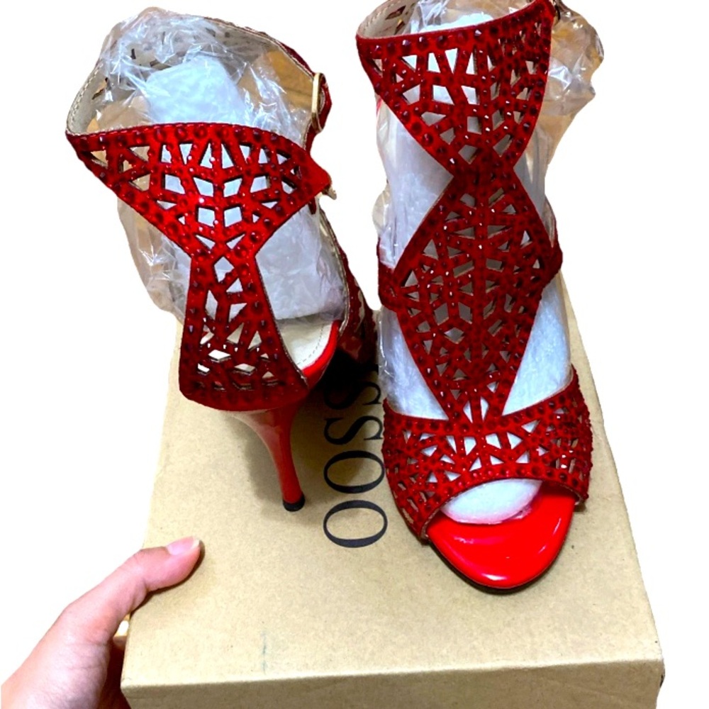 CAMSSOO Stiletto Heels